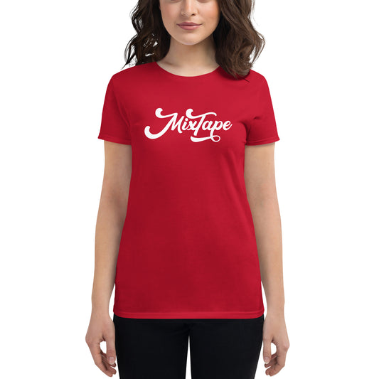 MixTape Logo:  Women's short sleeve t-shirt